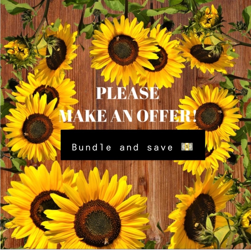 All reasonable offers accepted! Bundle a save 💵